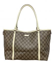 GUCCI（グッチ）の古着「GGスプリームトートバッグ」｜ベージュ
