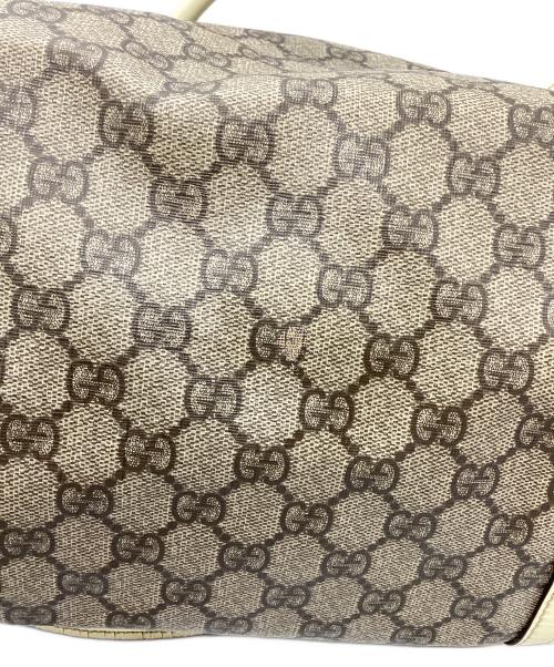 GUCCI（グッチ）GUCCI (グッチ) GGスプリームトートバッグ ベージュの古着・服飾アイテム