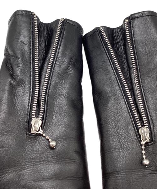 HORN WORKS（ホーンワークス）HORN WORKS (ホーンワークス) ダブルライダースジャケット ブラック サイズ:Lの古着・服飾アイテム