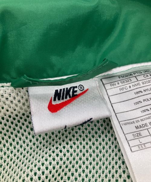 NIKE（ナイキ）NIKE (ナイキ) 90ｓ銀タグナイロンジャケット グリーン サイズ:Lの古着・服飾アイテム