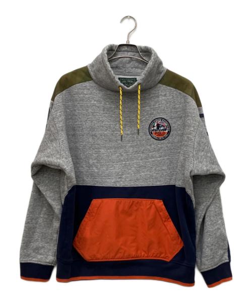 POLO RALPH LAUREN（ポロ・ラルフローレン）POLO RALPH LAUREN (ポロ・ラルフローレン) 復刻ポロカントリーフリーススウェット グレー サイズ:Mの古着・服飾アイテム