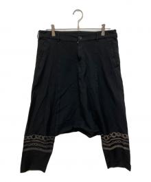 BLACK COMME des GARCONS（ブラックコムデギャルソン）の古着「サルエルパンツ」｜ブラック