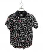 BLACK COMME des GARCONSブラックコムデギャルソン）の古着「S/S花柄シャツ」｜ブラック