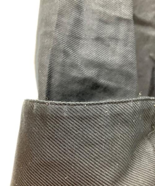 JOHN LAWRENCE SULLIVAN（ジョン ローレンス サリバン）JOHN LAWRENCE SULLIVAN (ジョン ローレンス サリバン) コットンプリーツシャツ ブラック サイズ:38の古着・服飾アイテム