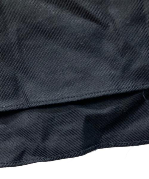 JOHN LAWRENCE SULLIVAN（ジョン ローレンス サリバン）JOHN LAWRENCE SULLIVAN (ジョン ローレンス サリバン) コットンプリーツシャツ ブラック サイズ:38の古着・服飾アイテム