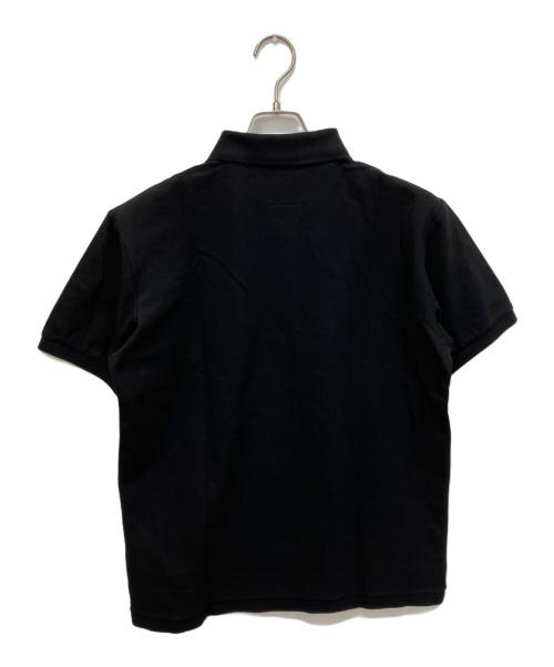 BLACK Scandal Yohji Yamamoto（ブラックスキャンダルヨウジヤマモト）BLACK Scandal Yohji Yamamoto (ブラックスキャンダルヨウジヤマモト) ポロシャツ ブラック サイズ:3の古着・服飾アイテム