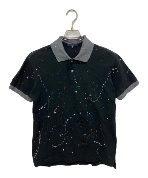 COMME des GARCONS HOMME（コムデギャルソン オム）COMME des GARCONS HOMME (コムデギャルソン オム) ポロシャツ ブラック サイズ:Sの古着・服飾アイテム