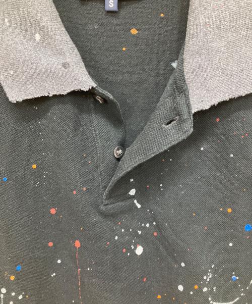 COMME des GARCONS HOMME（コムデギャルソン オム）COMME des GARCONS HOMME (コムデギャルソン オム) ポロシャツ ブラック サイズ:Sの古着・服飾アイテム
