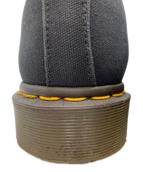 Dr.Martens（ドクターマーチン）Dr.Martens (ドクターマーチン) COMME des GARCONS (コムデギャルソン) 3ホールキャンバスシューズ ブラック サイズ:10の古着・服飾アイテム