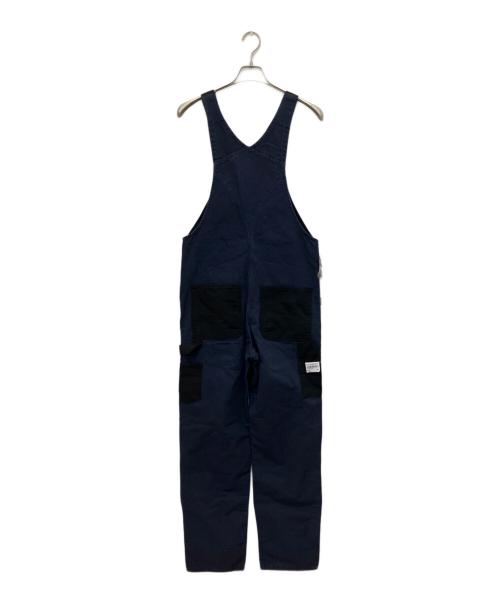CarHartt（カーハート）CarHartt (カーハート) double knee bib overall ネイビー×ブラック サイズ:W28×L32の古着・服飾アイテム