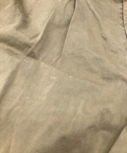 CAHLUMN（カウラム）CAHLUMN (カウラム) 2 Tuck Chino Shorts ブラウン サイズ:XLの古着・服飾アイテム