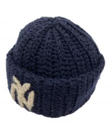 ANRI（アンリ）の古着「KNIT BEANIE」｜ネイビー