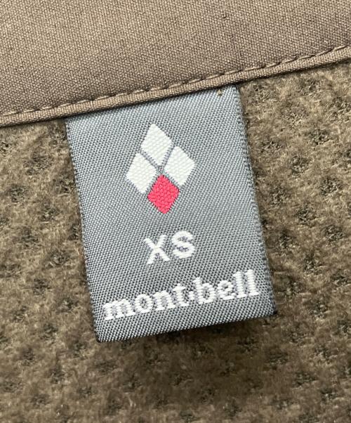 mont-bell（モンベル）mont-bell (モンベル) クリマプラス シーリング カーディガン グリーン サイズ:XSの古着・服飾アイテム