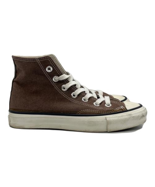 BEAMS BOY（ビームスボーイ）BEAMS BOY (ビームスボーイ) moon star (ムーンスター) ハイカットスニーカー ブラウン サイズ:23.5cmの古着・服飾アイテム