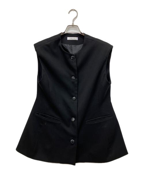 ELLA（エラ）ELLA (エラ) ジレ ブラック サイズ:Freeの古着・服飾アイテム