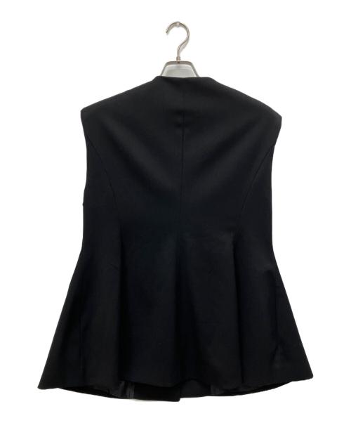 ELLA（エラ）ELLA (エラ) ジレ ブラック サイズ:Freeの古着・服飾アイテム