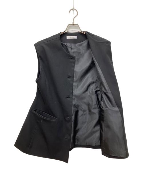 ELLA（エラ）ELLA (エラ) ジレ ブラック サイズ:Freeの古着・服飾アイテム