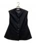 ELLA（エラ）の古着「ジレ」｜ブラック