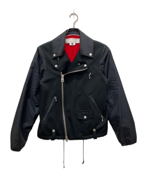 GANRYU COMME des GARCONS（ガンリュウ コム デ ギャルソン）GANRYU COMME des GARCONS (ガンリュウ コム デ ギャルソン) ダブルコーチジャケット ブラック サイズ:Mの古着・服飾アイテム