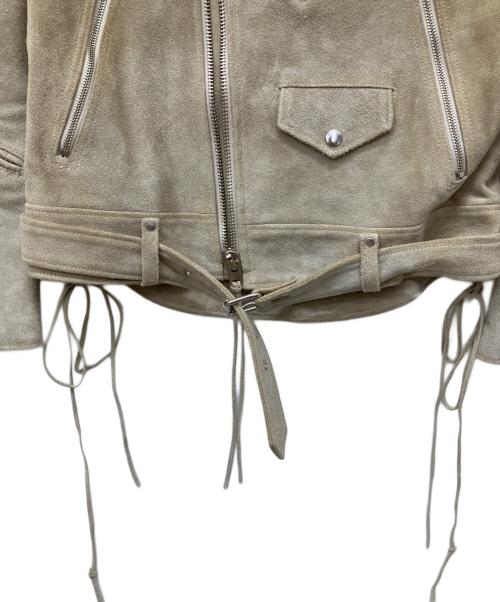 JOHN MASON SMITH（ジョンメイソンスミス）JOHN MASON SMITH (ジョンメイソンスミス) スエードライダースジャケット ブラウン サイズ:Mの古着・服飾アイテム