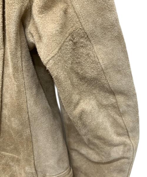 JOHN MASON SMITH（ジョンメイソンスミス）JOHN MASON SMITH (ジョンメイソンスミス) スエードライダースジャケット ブラウン サイズ:Mの古着・服飾アイテム