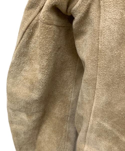 JOHN MASON SMITH（ジョンメイソンスミス）JOHN MASON SMITH (ジョンメイソンスミス) スエードライダースジャケット ブラウン サイズ:Mの古着・服飾アイテム