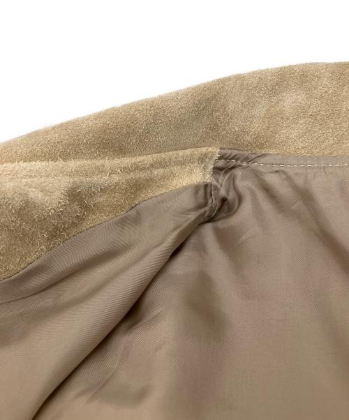 JOHN MASON SMITH（ジョンメイソンスミス）JOHN MASON SMITH (ジョンメイソンスミス) スエードライダースジャケット ブラウン サイズ:Mの古着・服飾アイテム