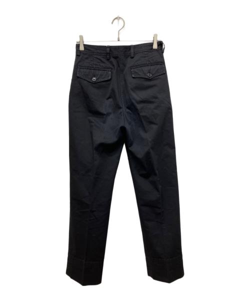 DRIES VAN NOTEN（ドリスヴァンノッテン）DRIES VAN NOTEN (ドリスヴァンノッテン) ワンタックトラウザーパンツ ブラック サイズ:XSの古着・服飾アイテム