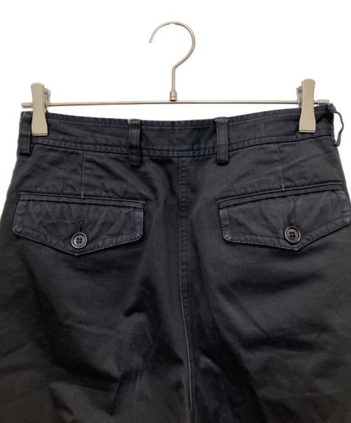 DRIES VAN NOTEN（ドリスヴァンノッテン）DRIES VAN NOTEN (ドリスヴァンノッテン) ワンタックトラウザーパンツ ブラック サイズ:XSの古着・服飾アイテム