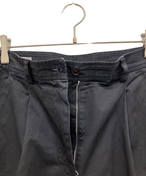 DRIES VAN NOTEN（ドリスヴァンノッテン）DRIES VAN NOTEN (ドリスヴァンノッテン) ワンタックトラウザーパンツ ブラック サイズ:XSの古着・服飾アイテム