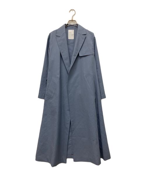 Noble（ノーブル）Noble (ノーブル) ライトフルクロスチェスターAラインコート スカイブルー サイズ:Sの古着・服飾アイテム