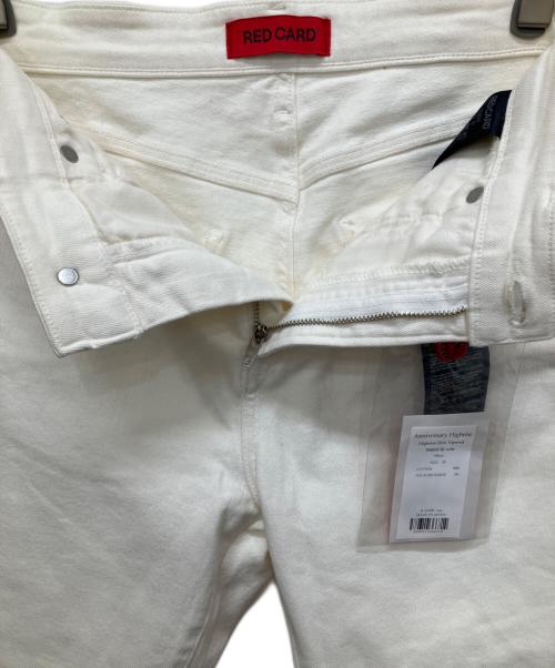 RED CARD（レッドカード）RED CARD (レッドカード) デニムパンツ ホワイト サイズ:25 未使用品の古着・服飾アイテム