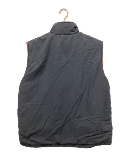 WOOLRICH（ウールリッチ）WOOLRICH (ウールリッチ) リバーシブル中綿ベスト ブラック サイズ:Mの古着・服飾アイテム