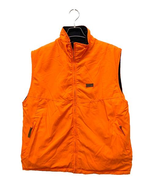 WOOLRICH（ウールリッチ）WOOLRICH (ウールリッチ) リバーシブル中綿ベスト ブラック サイズ:Mの古着・服飾アイテム