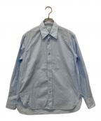 BLAMINKブラミンク）の古着「コットンレギュラーシャツ」｜ブルー
