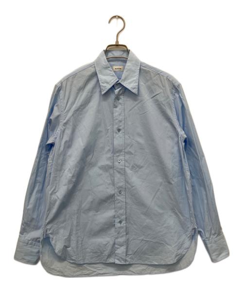 BLAMINK（ブラミンク）BLAMINK (ブラミンク) コットンレギュラーシャツ ブルー サイズ:38の古着・服飾アイテム