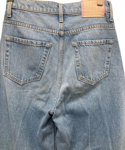 mother SNACKS!（マザー スナックス）mother SNACKS! (マザー スナックス) All You Can Eat THE DINNER BELL CROP インディゴ サイズ: W25の古着・服飾アイテム