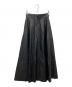 SACRA（サクラ）の古着「シンセティック レザースカート」｜ブラック