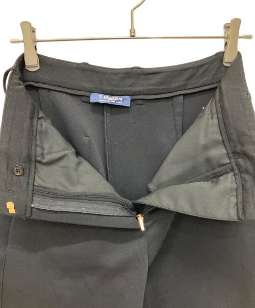 'S Max Mara（エスマックスマーラ）'S Max Mara (エスマックスマーラ) Grana パンツ ブラック サイズ:Sの古着・服飾アイテム