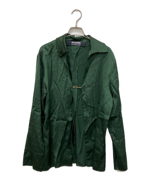 jacquemus（ジャックムス）JACQUEMUS (ジャックムス) La Chemise Notte グリーン サイズ:38の古着・服飾アイテム