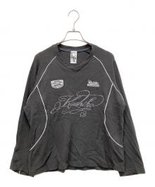 KASHIKO（カシコ）の古着「Waffle Rugby Tee」｜グレー