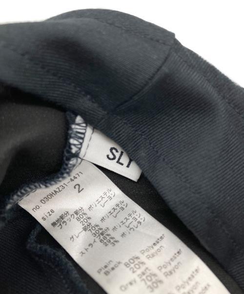 SLY（スライ）SLY (スライ) MANNISH DESIGN ショートスカート ブラック サイズ:2の古着・服飾アイテム