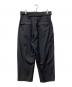 S'YTE (サイト) 2-TUCK TAPERED BELT PANTS ブラック サイズ:3：14000円