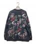 LAD MUSICIAN (ラッドミュージシャン) INKJET FLOWER SKULL CREW NECK BIG PULLOVER ブラック サイズ:42：8000円