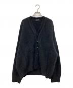 LAD MUSICIANラッドミュージシャン）の古着「RACCOON KNIT CARDIGAN」｜ブラック
