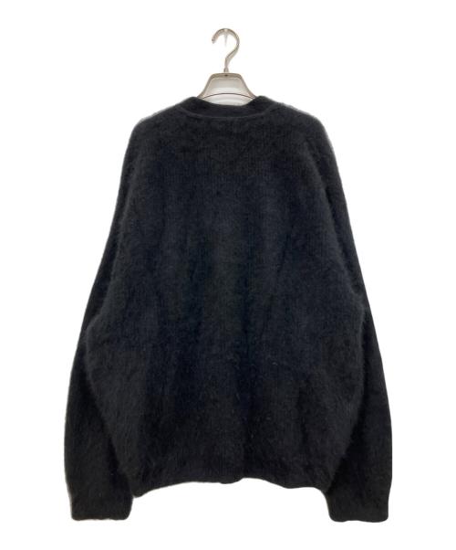 LAD MUSICIAN（ラッドミュージシャン）LAD MUSICIAN (ラッドミュージシャン) RACCOON KNIT CARDIGAN ブラック サイズ:44の古着・服飾アイテム