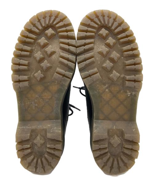 Dr.Martens（ドクターマーチン）Dr.Martens (ドクターマーチン) ウィングチップシューズ ブラック×ホワイト サイズ:US8の古着・服飾アイテム