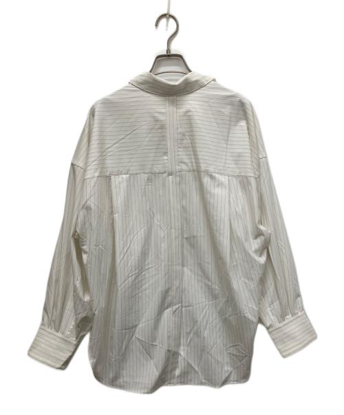 STUDIOUS（ステュディオス）STUDIOUS (ステュディオス) Oversized 4way Shirt ホワイト サイズ:Freeの古着・服飾アイテム