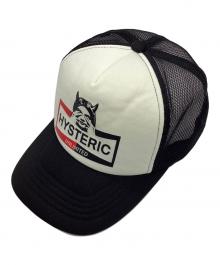 Hysteric Glamour（ヒステリックグラマー）の古着「メッシュキャップ」｜ブラック