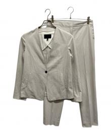 icB（アイシービー）の古着「Refined Ox ノーカラージャケットセットアップ」｜グレー